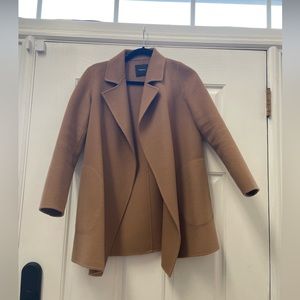 Theory Clairene Coat P in Palomino